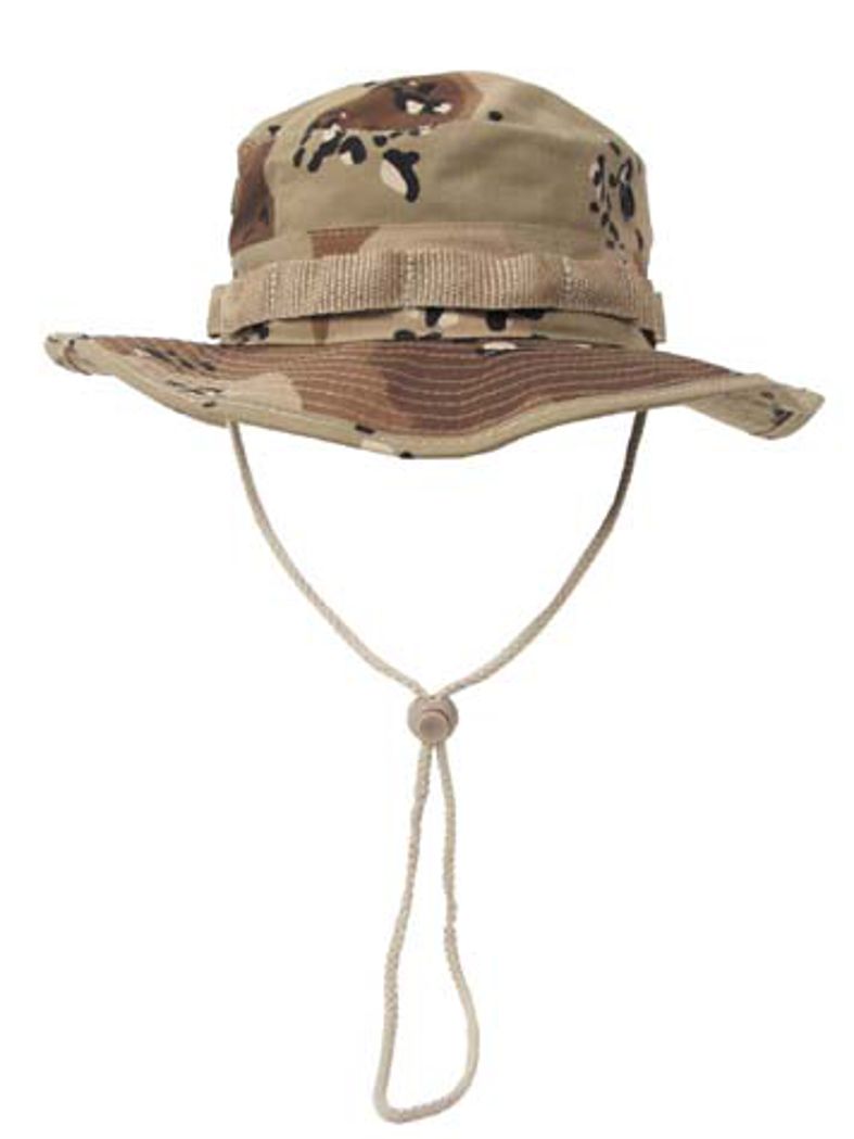 US GI Buschhut mit Kinnband desert