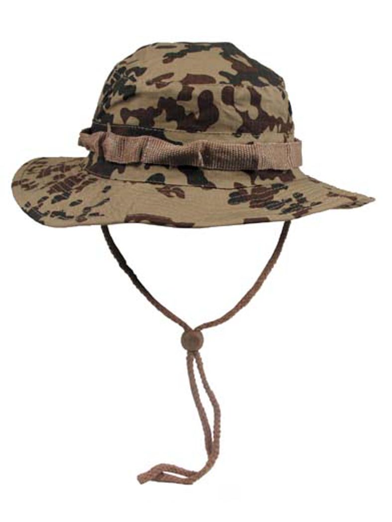 US GI Buschhut mit Kinnband tropentarn