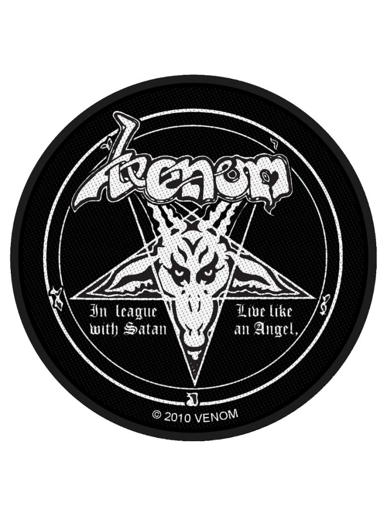 Aufnäher Venom In League With Satan