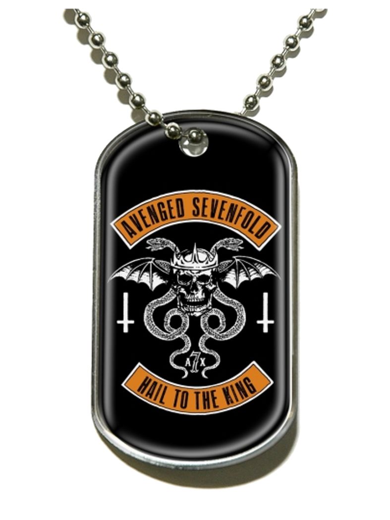 Erkennungsmarke Avenged Sevenfold Biker Dog Tag Halskette