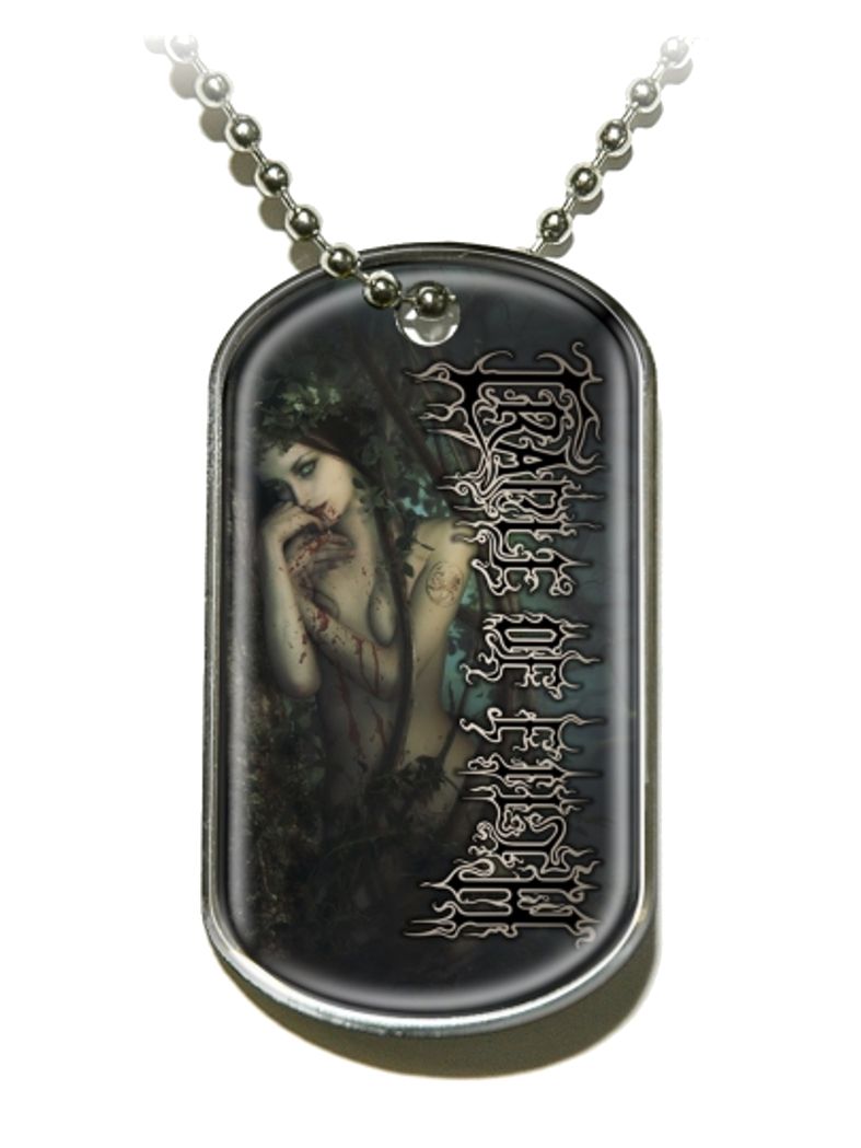 Erkennungsmarke Cradle Of Filth The Witch Dog Tag Halskette