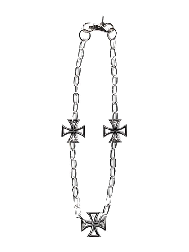Geldbeutel Kette 3 Eisernes Kreuz schwarz