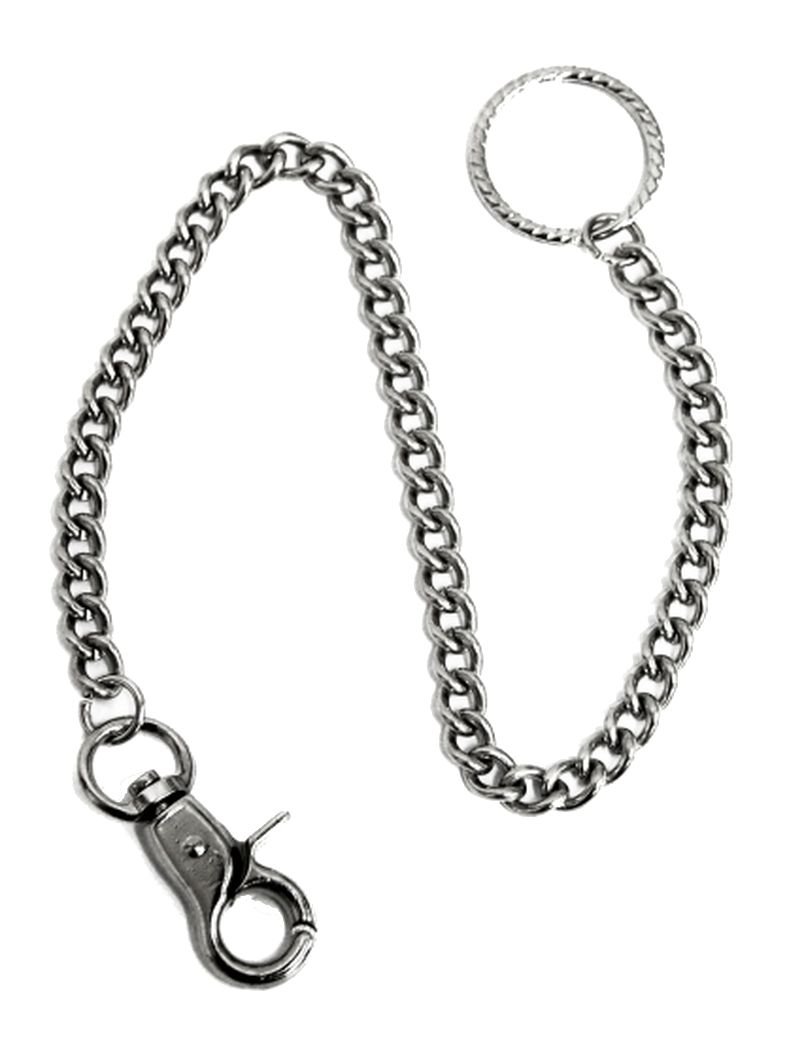 Schlüsselanhänger Karabinerhaken Kette 35 cm