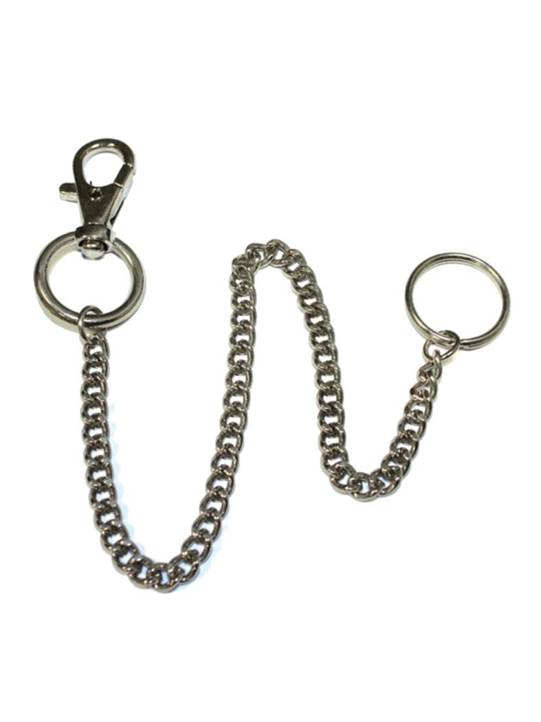 Schlüsselanhänger Karabinerhaken Kette 32,5 cm