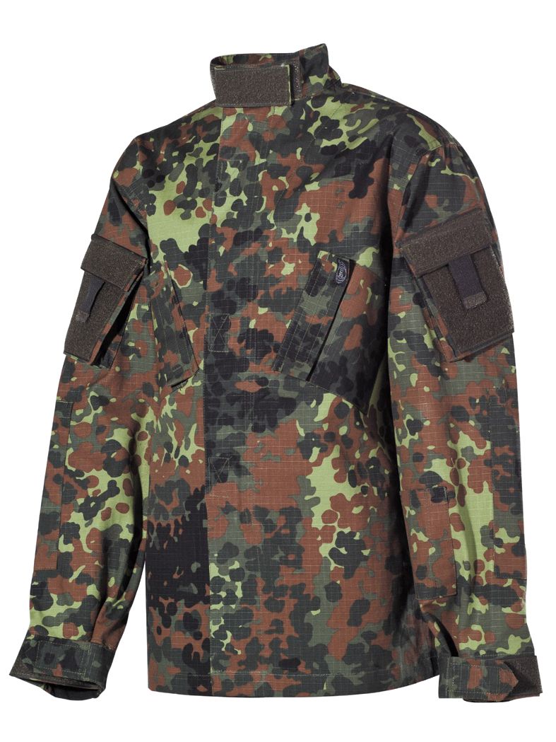 Kinder Militär Jacke und Hose Flecktarn