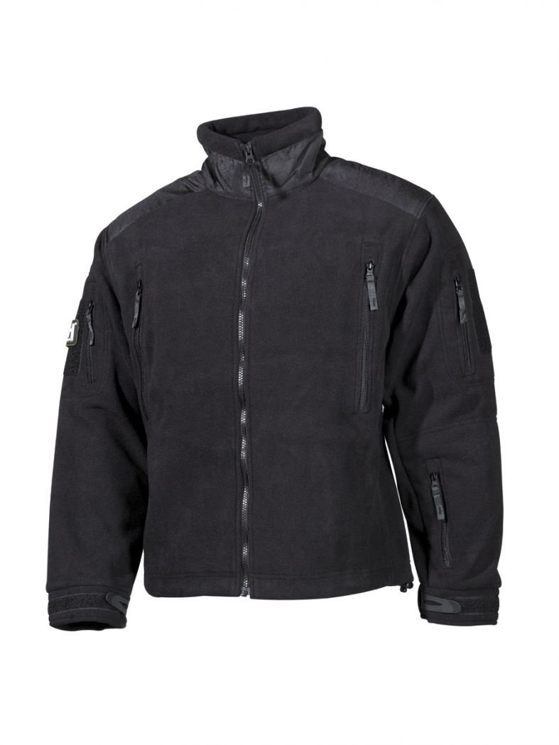 Fleece Jacke schwarz MFH-Mission