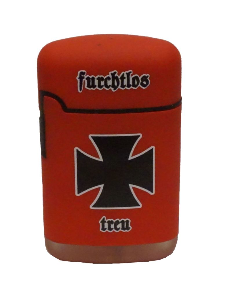 Easy Torch Sturmfeuerzeug Eisernes Kreuz rot