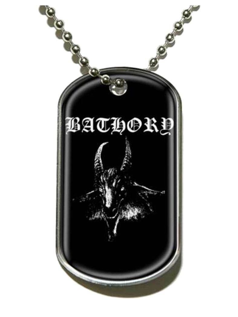 Erkennungsmarke Bathory Goat Dog Tag Halskette