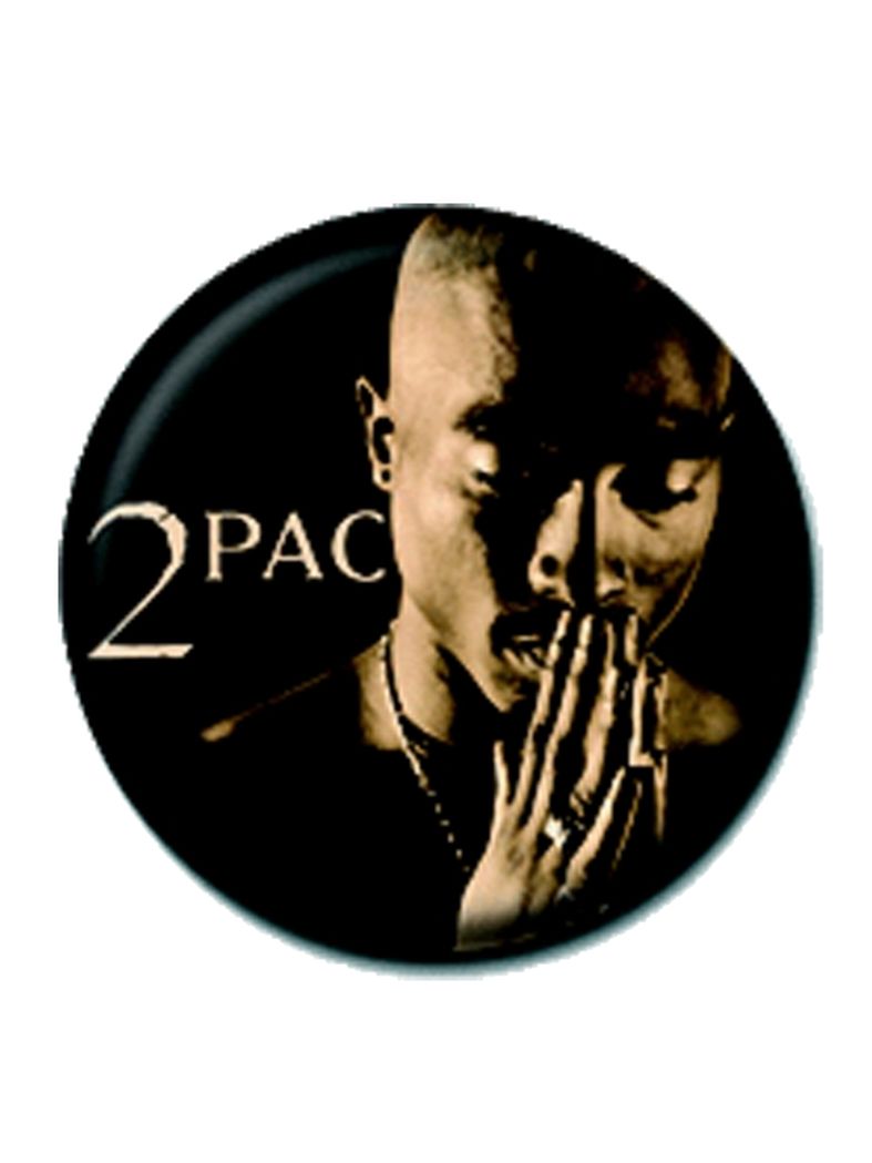 2 Button 2 Pac betende hände
