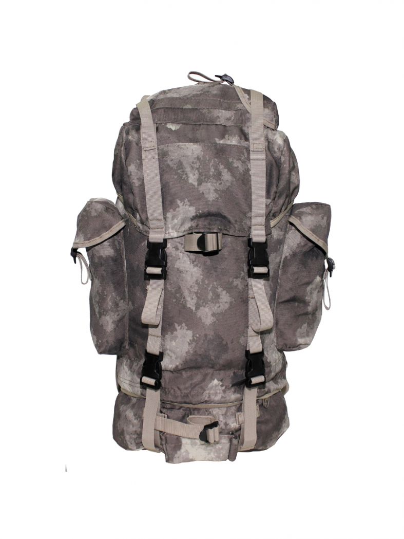 Bundeswehr Kampfrucksack groß HDT-camo grau weiß 65 l