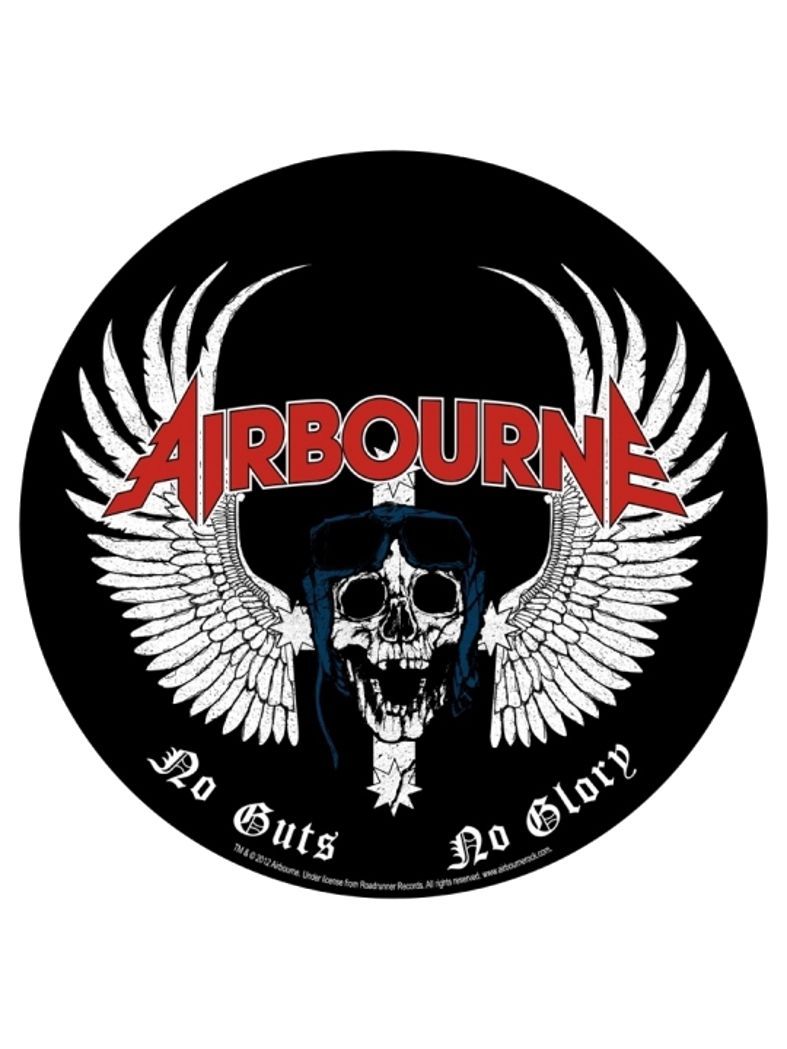 Airbourne Rückenaufnäher No Guts No Glory
