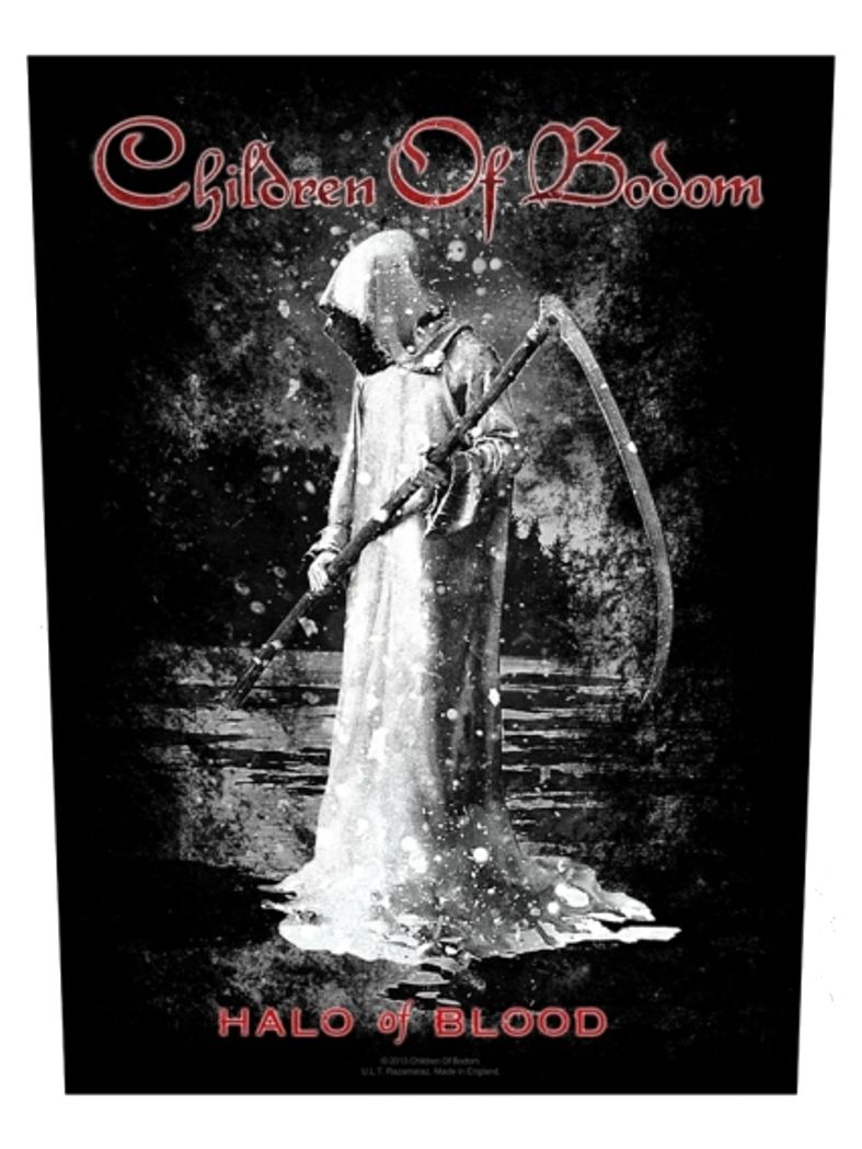Children of Bodom Rückenaufnäher Halo of Blood