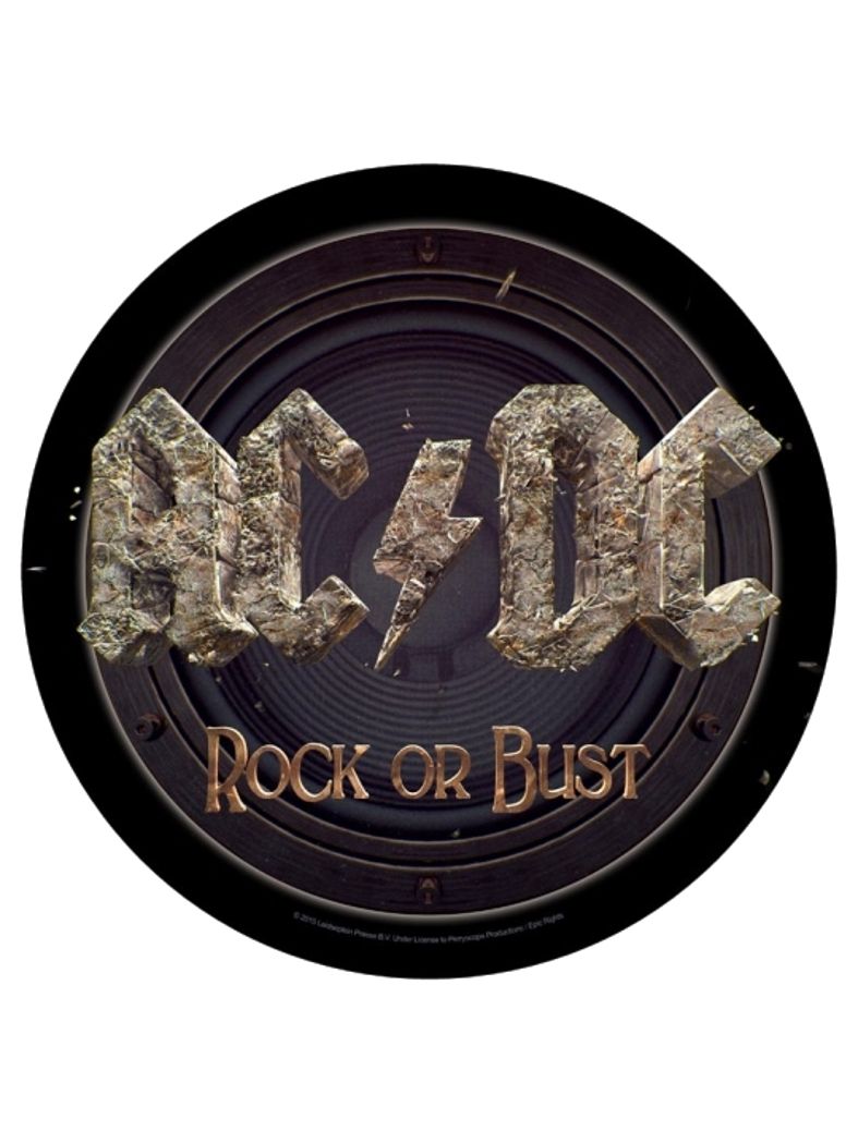 ACDC Rückenaufnäher Rock or Bust