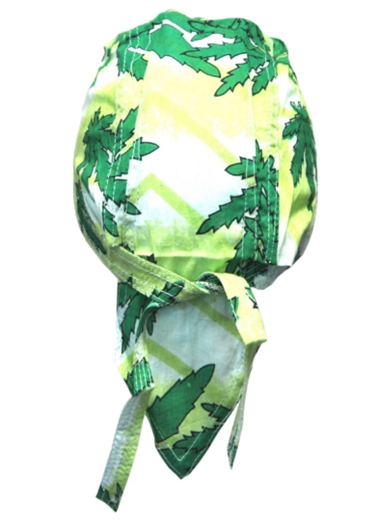 Bandana Cap Kinder Hanf grün