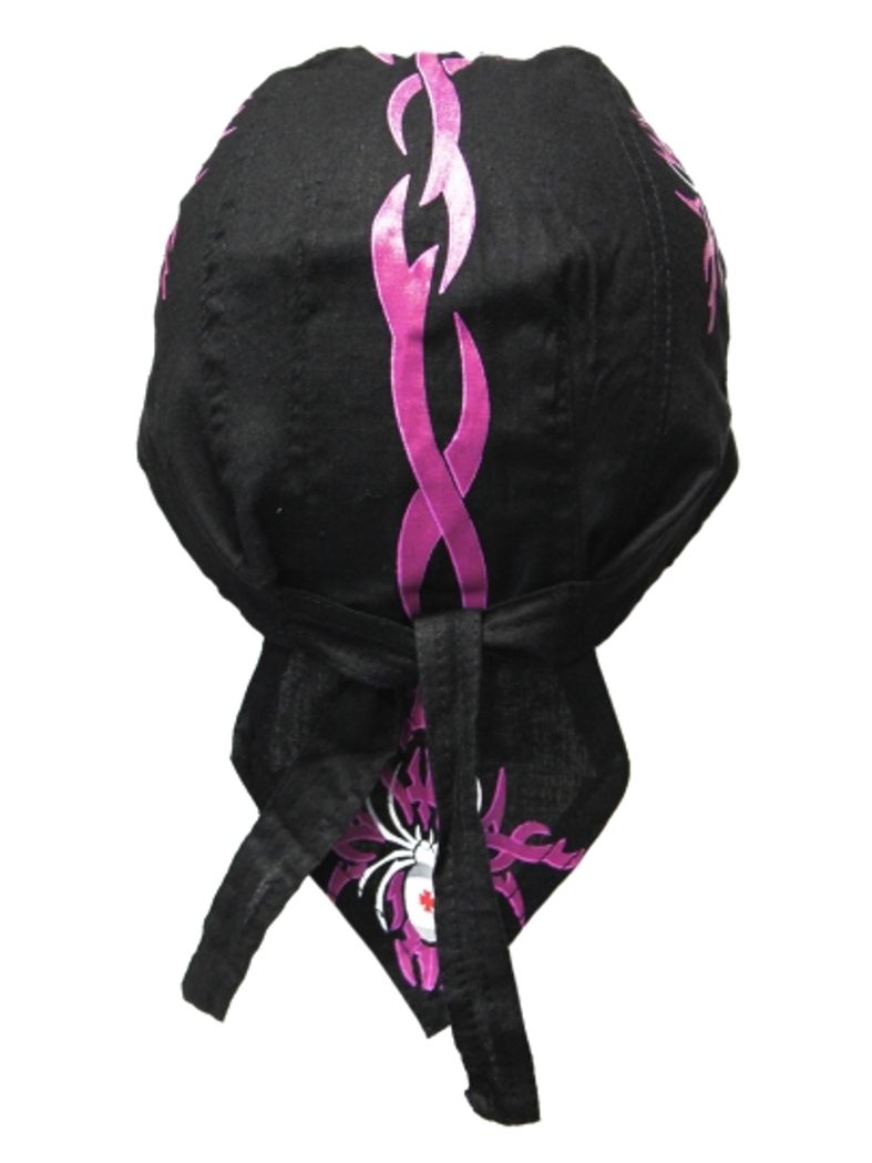 Bandana Cap Kinder Spinne pink