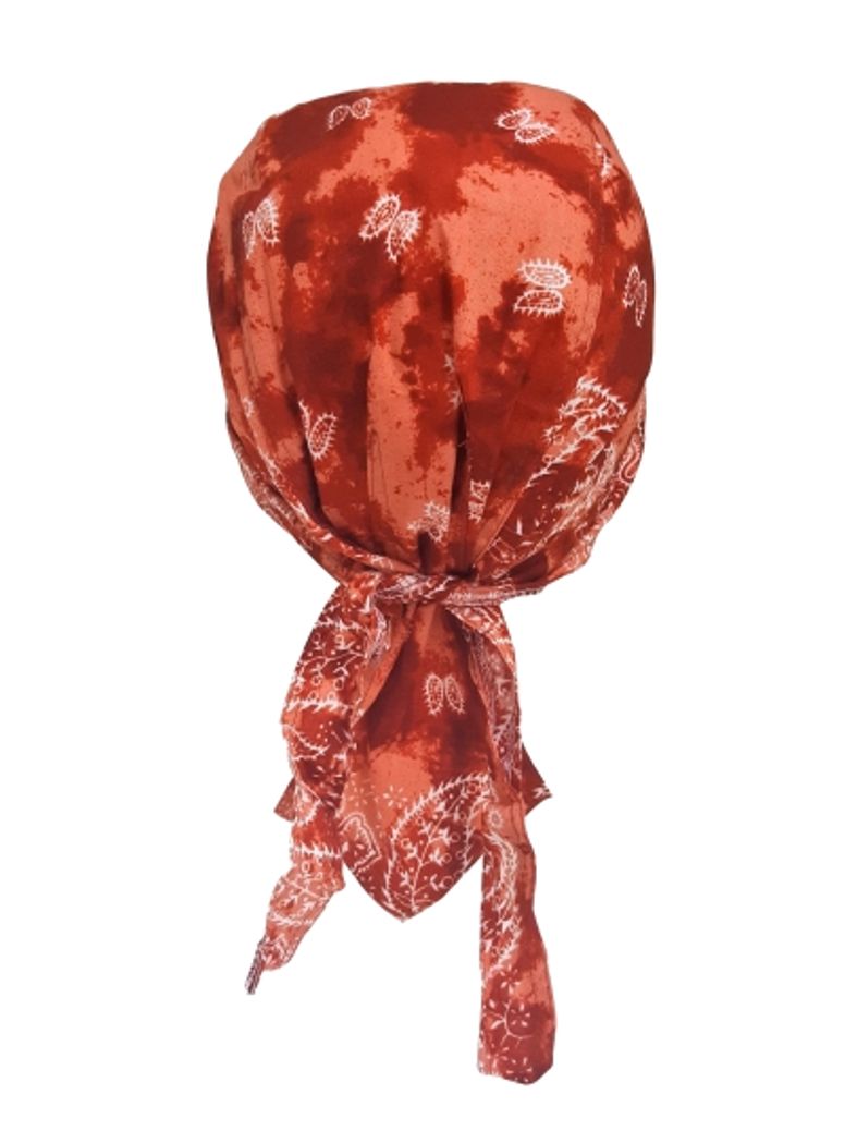 Bandana Cap Old School kupfer Batik