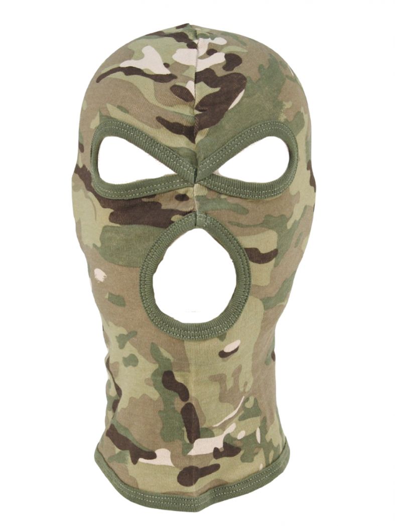 Sturmhaube dünn 3 Loch operation-camo