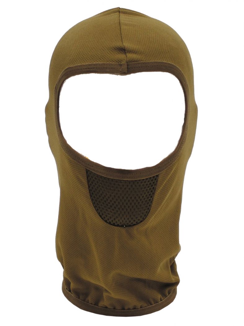 Tactical Sturmhaube 1 Loch coyote tan