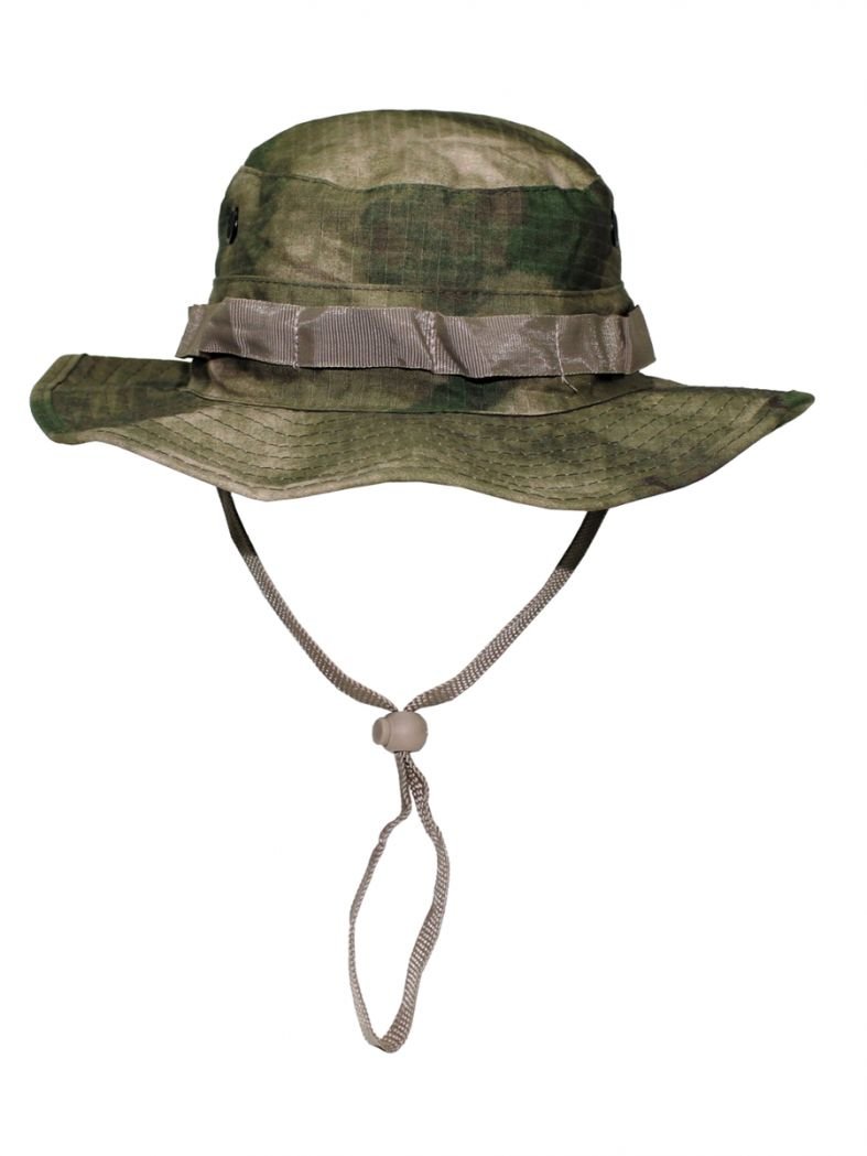 US Buschhut GI Boonie mit Kinnband HDT-camo FG