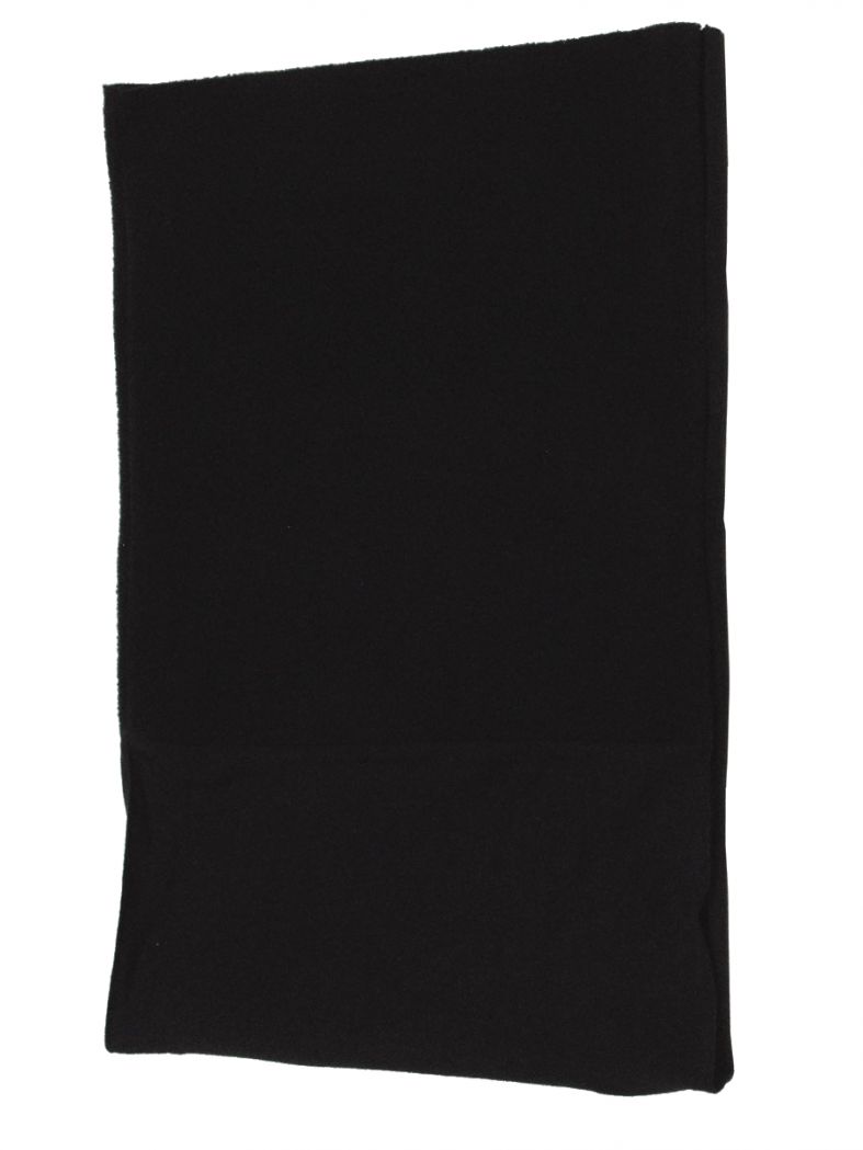 Mulitfunktion Rundschal Fleece mit Kopfteil in schwarz