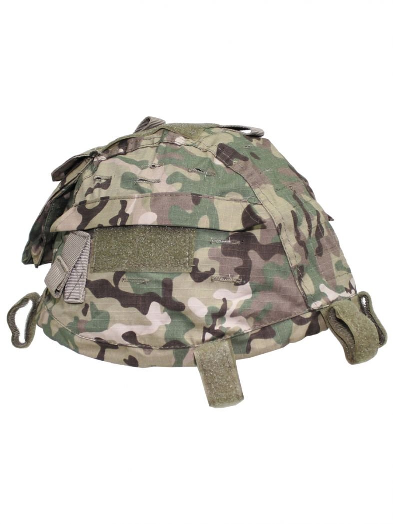 Helmbezug mit Taschen verstellbar operation-camo
