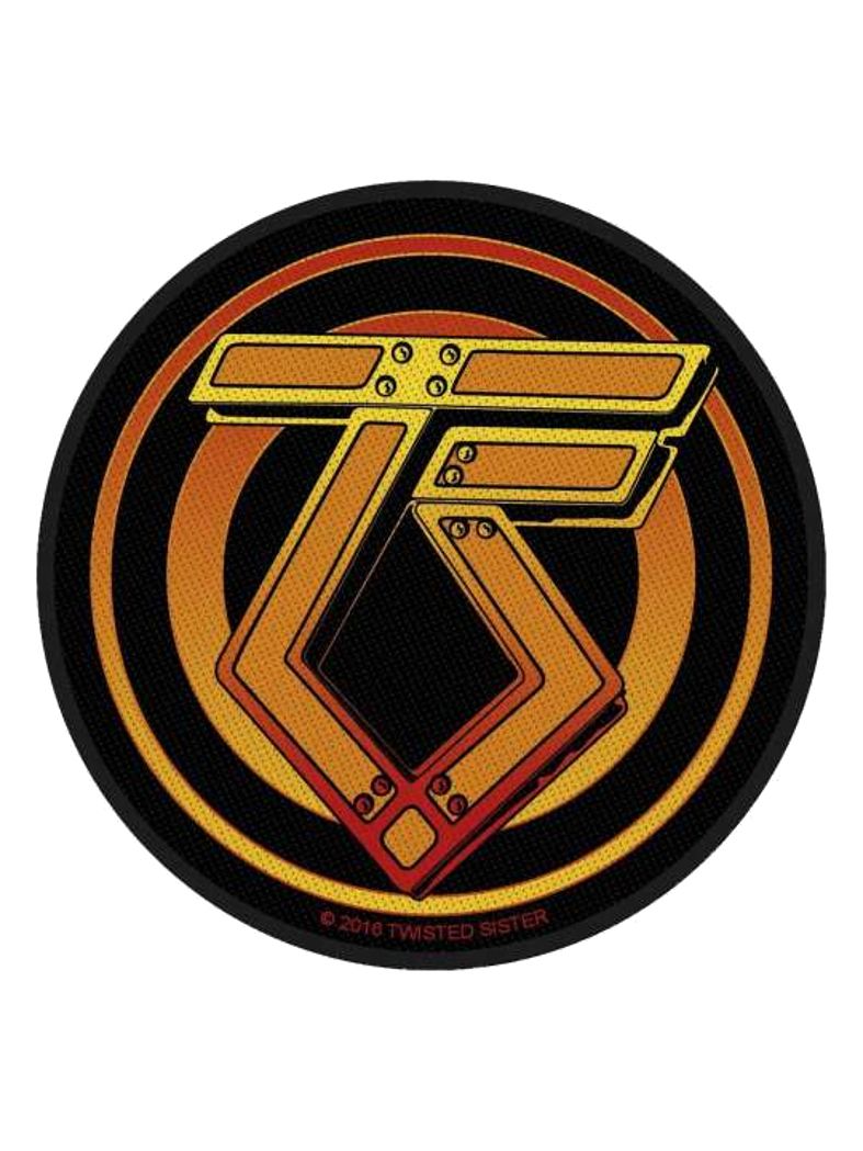 Aufnäher Twisted Sister Sister Logo rund