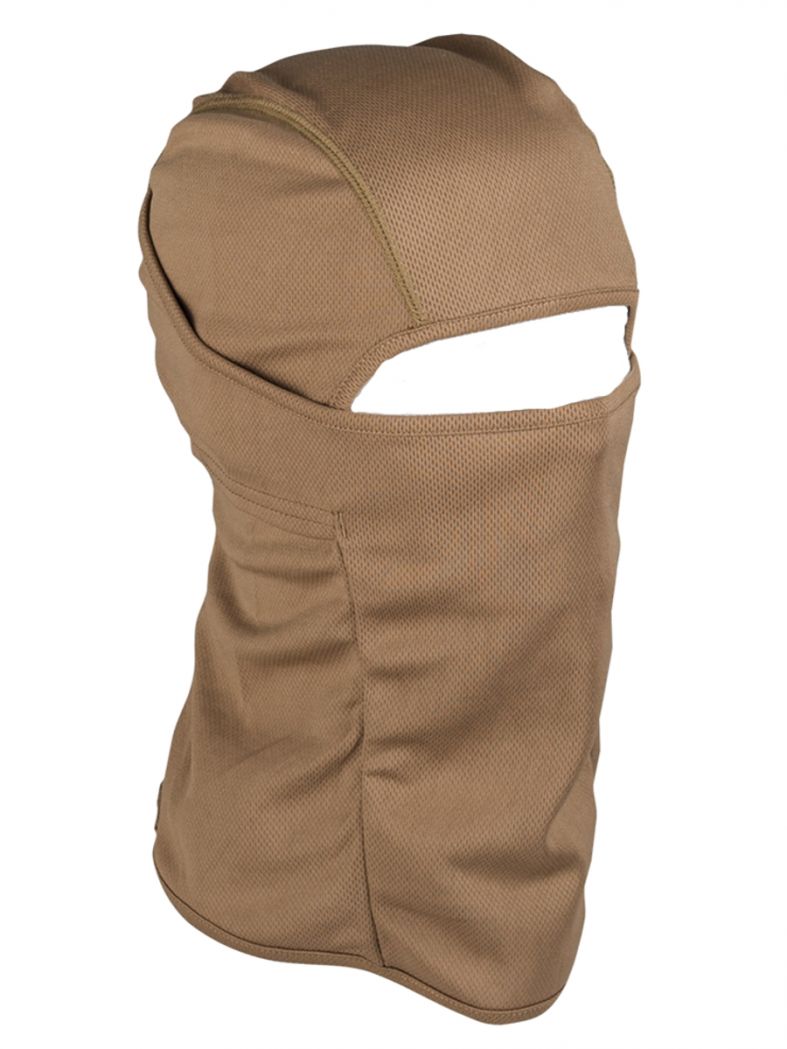 Tactical Kopfhaube Balaclava 1 Loch coyote tan
