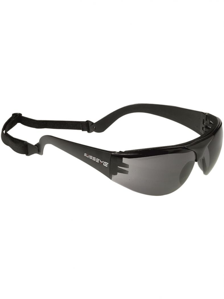 Sportbrille SWISS EYE ohne Rahmen schwarz