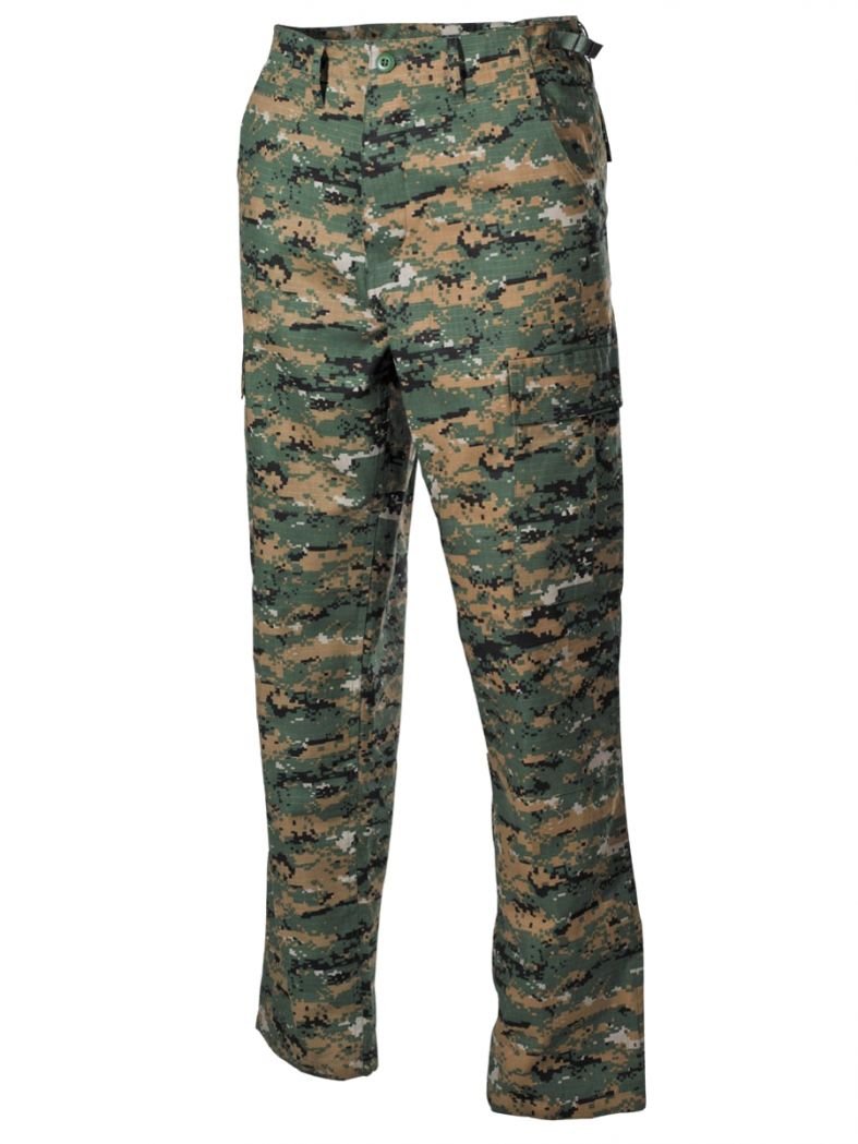 US Kampfhose digital woodland BDU Rip Stop