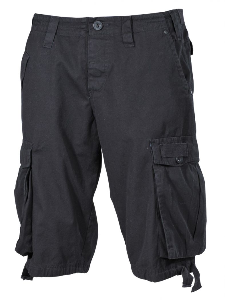 Bermuda schwarz vintage trash wash