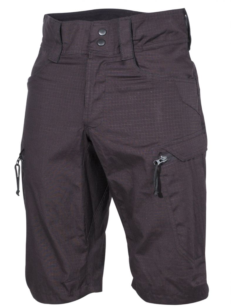 Action Bermuda Shorts Rip Stop schwarz