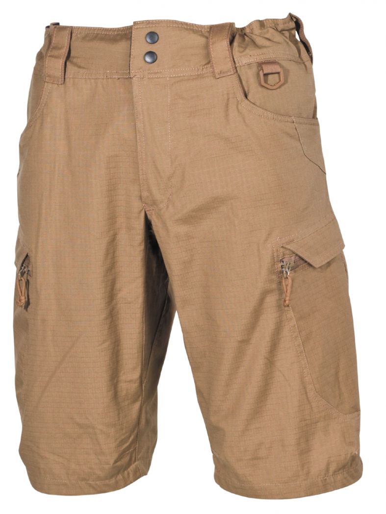 Action Bermuda Shorts Rip Stop coyote tan