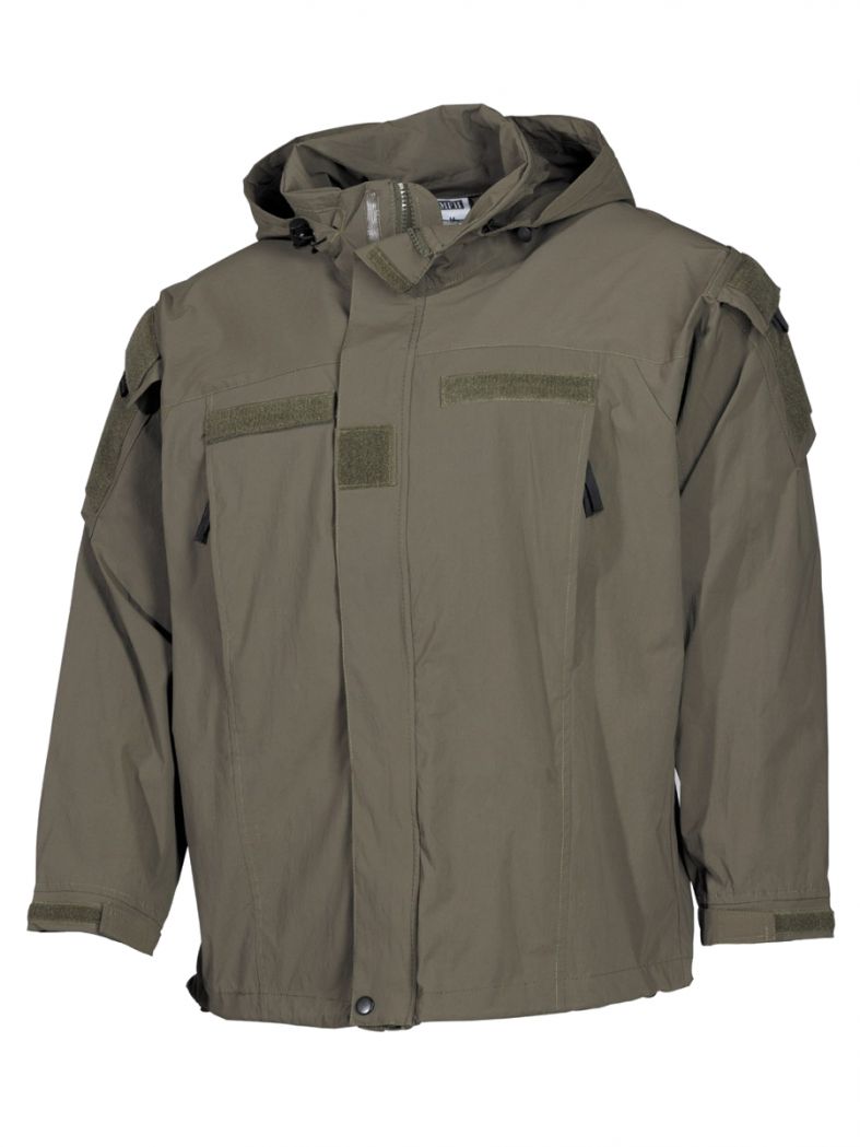Allwetter US Soft Shell Jacke Level 5 oliv