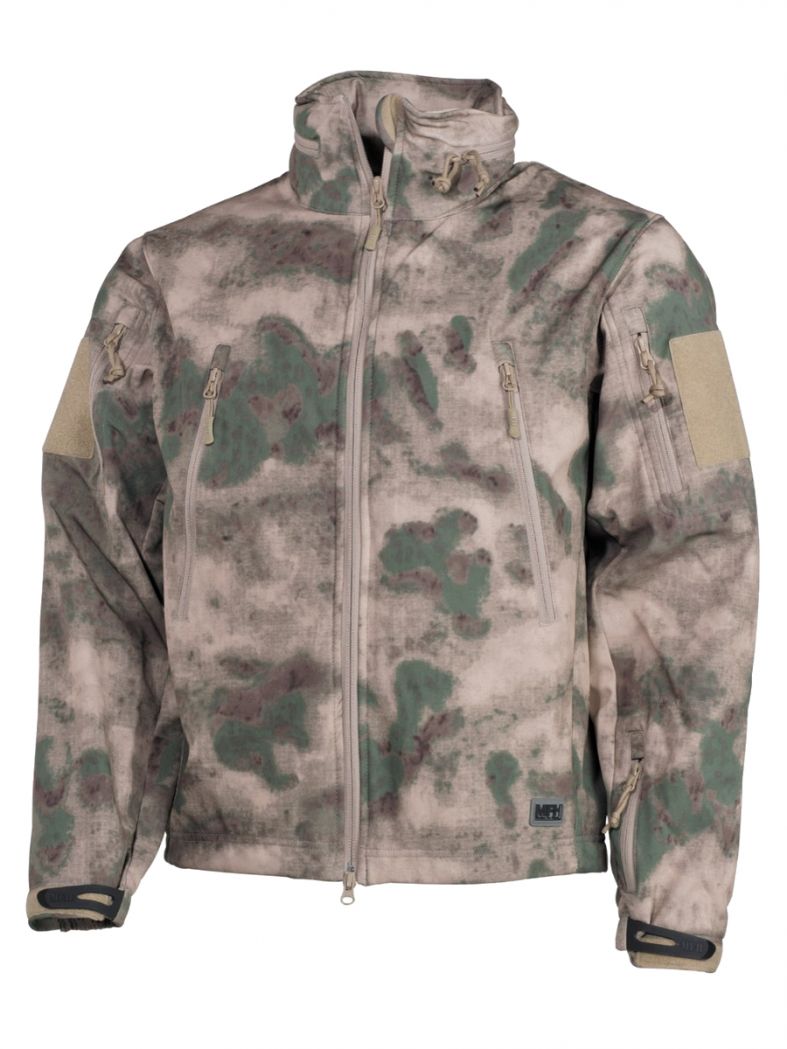 Allwetter Premium Soft Shell Jacke HDT-camo FG