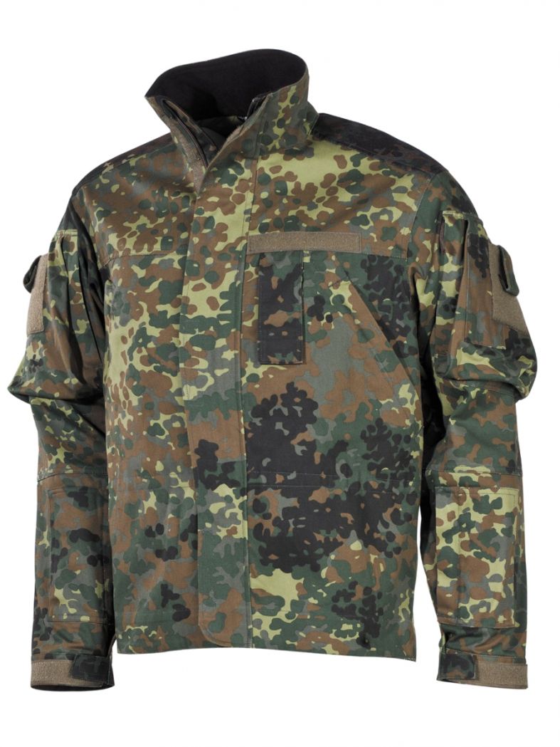 Bundeswehr Einsatz Kampfjacke flecktarn kurz