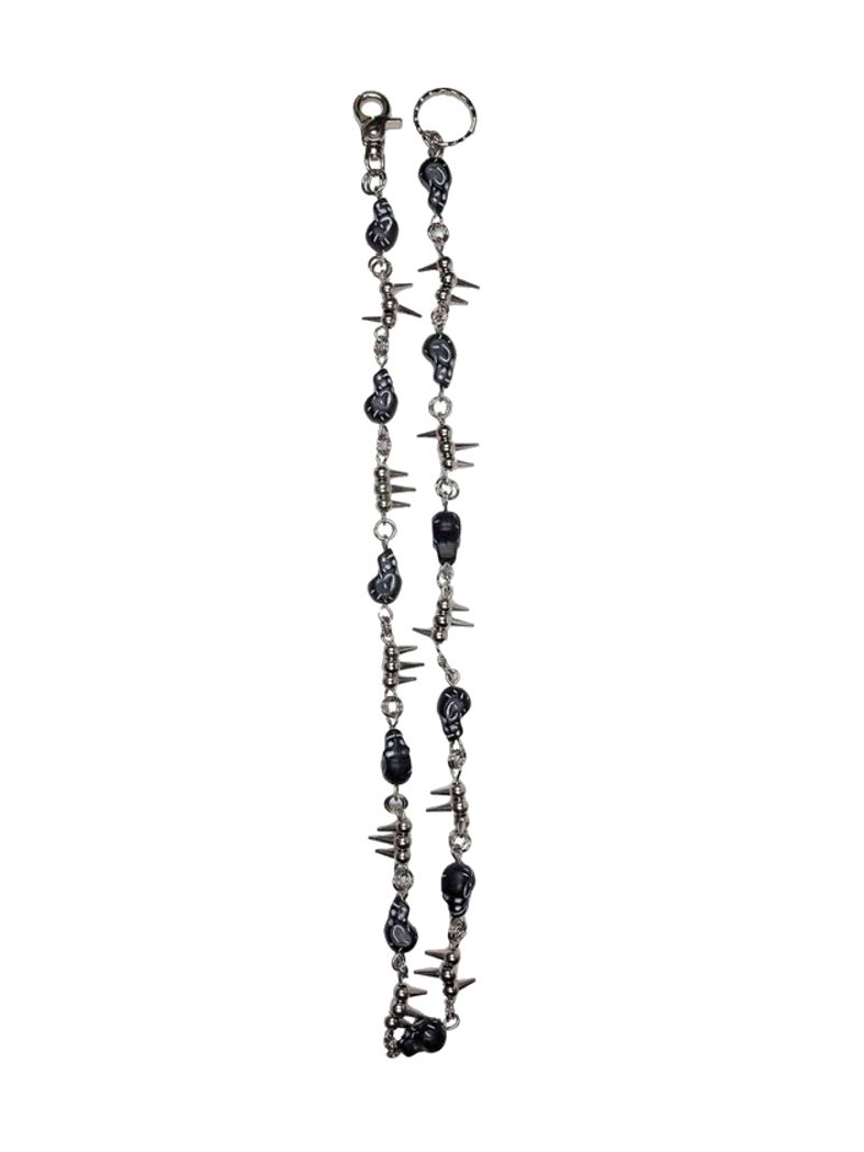 Geldbeutel Kette Spikes and Skulls