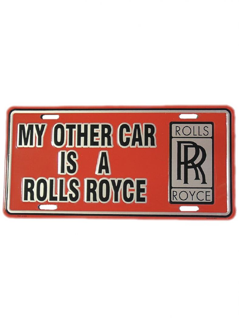 Autoschild My 0ther Car is a Rolls Royce
