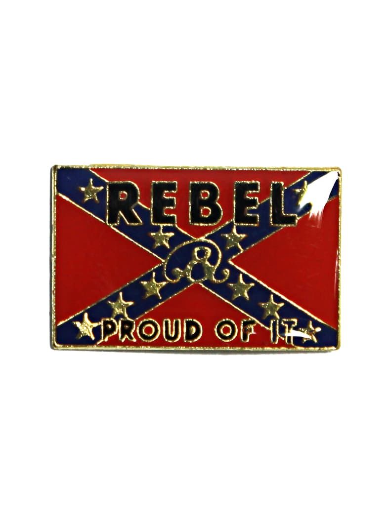 Anstecker Rebel proud of it
