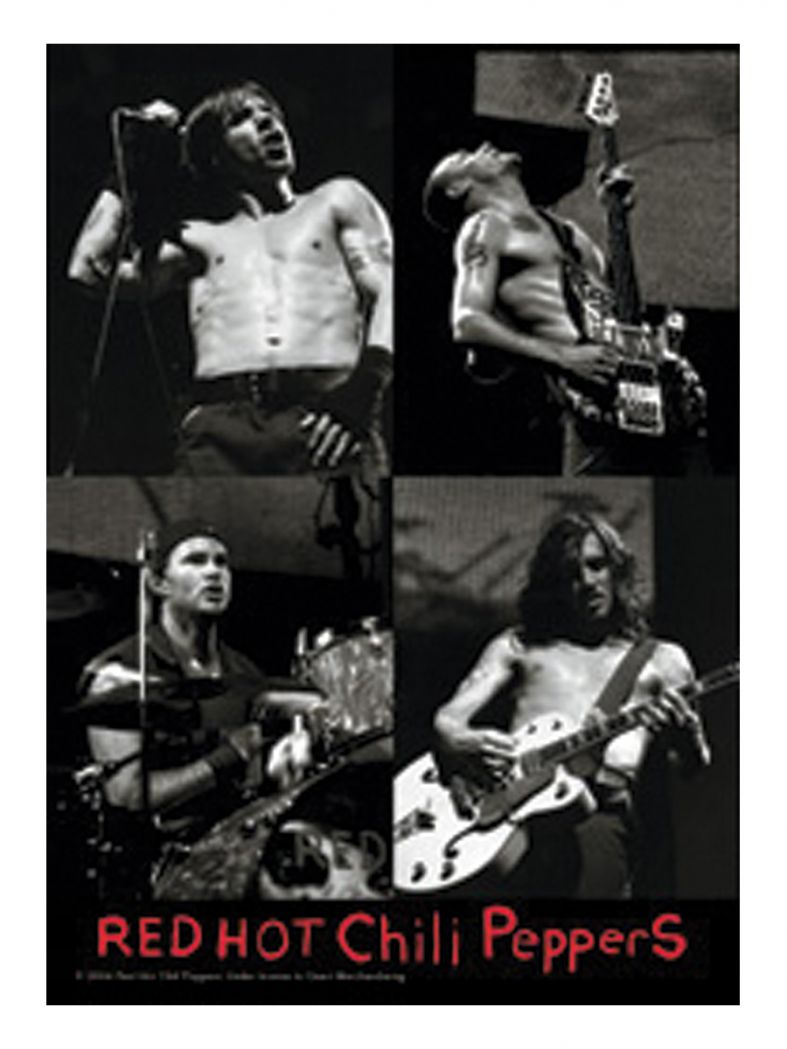 3 Red hot Chili Peppers Postkarten