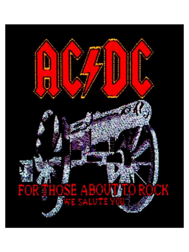 Aufnäher ACDC For Those About