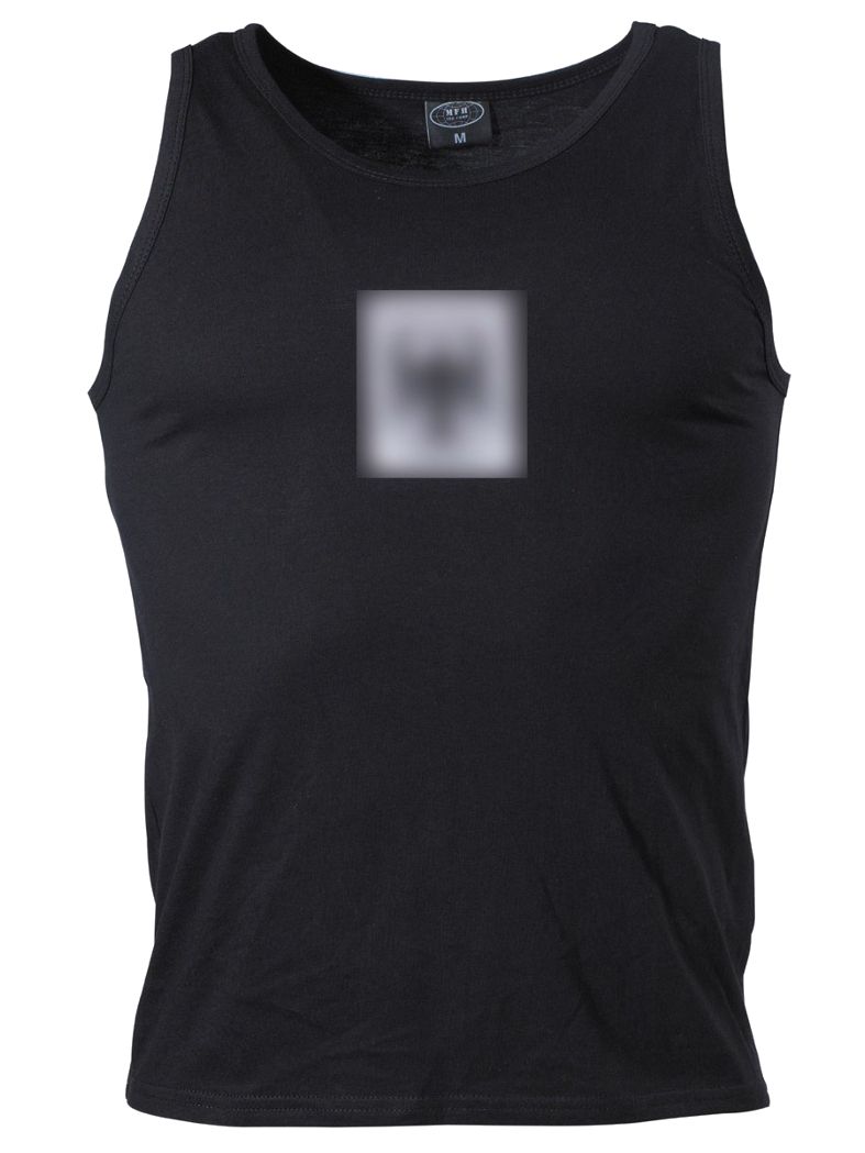 Bundeswehr Tank Top schwarz Adler