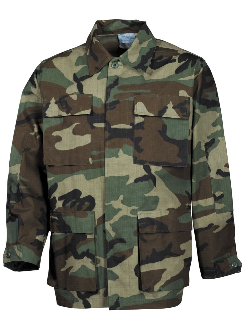 US Army BDU Feldjacke woodland