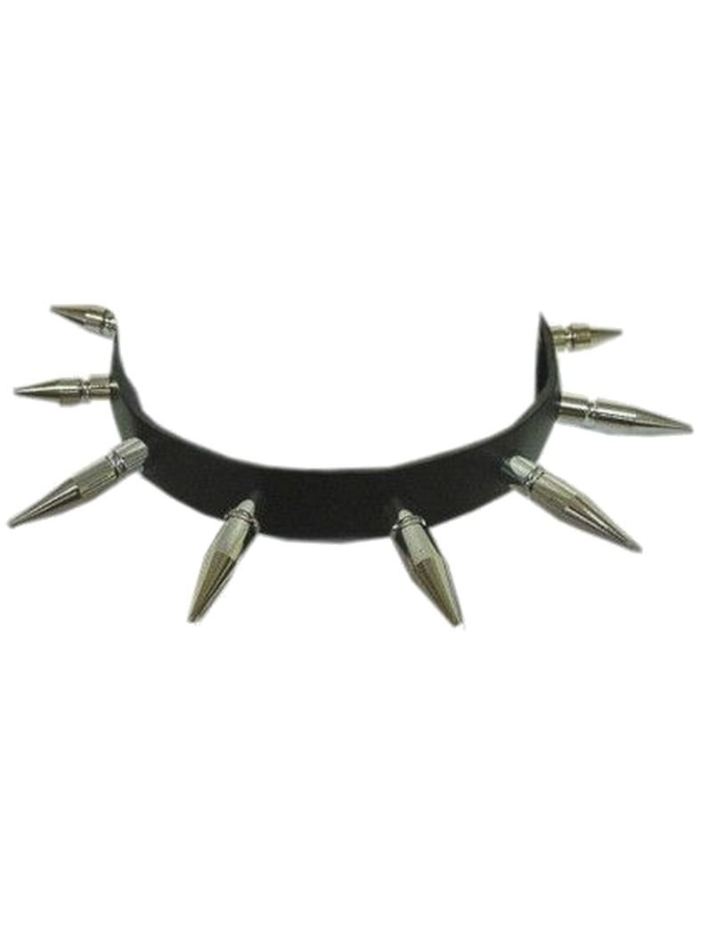 Leder Halsband 3,5 cm und 2,5 cm Nieten