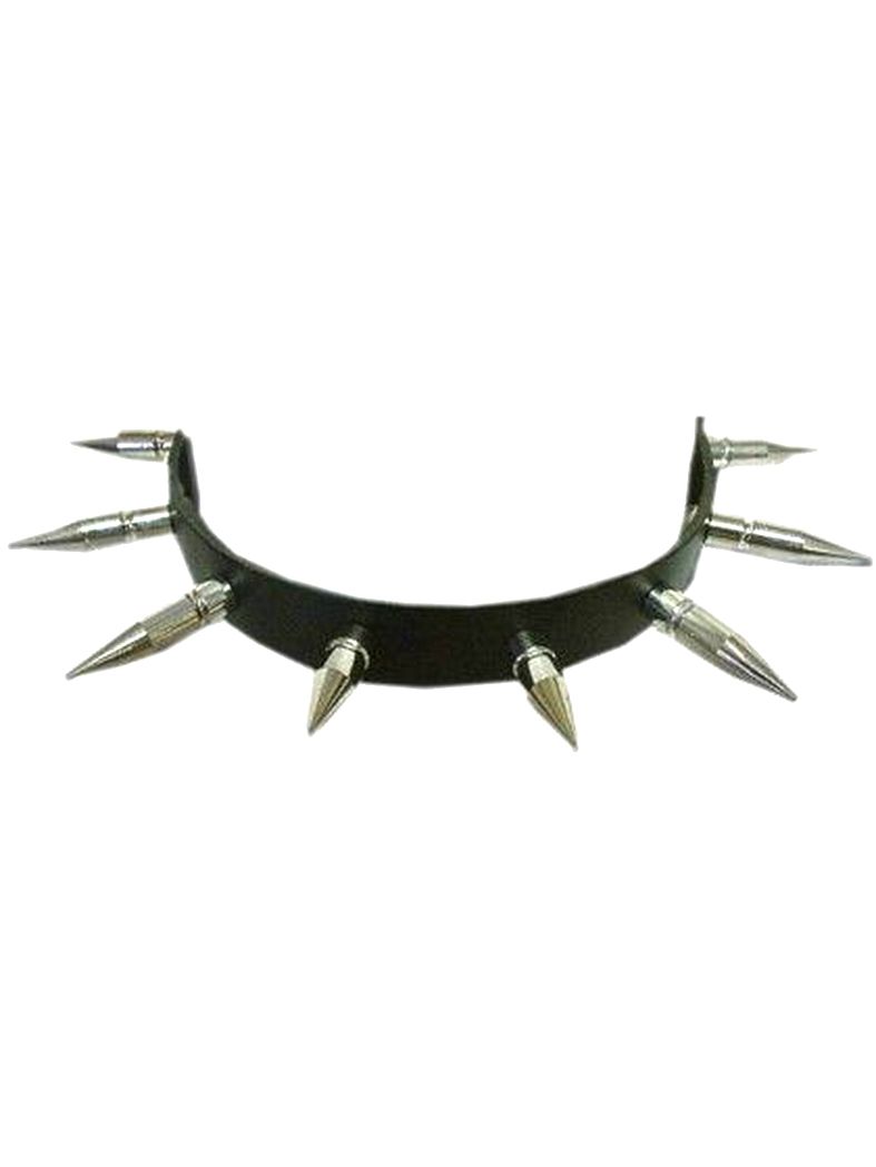 Leder Halsband mit 3,5 cm und 2,5 cm Killernieten