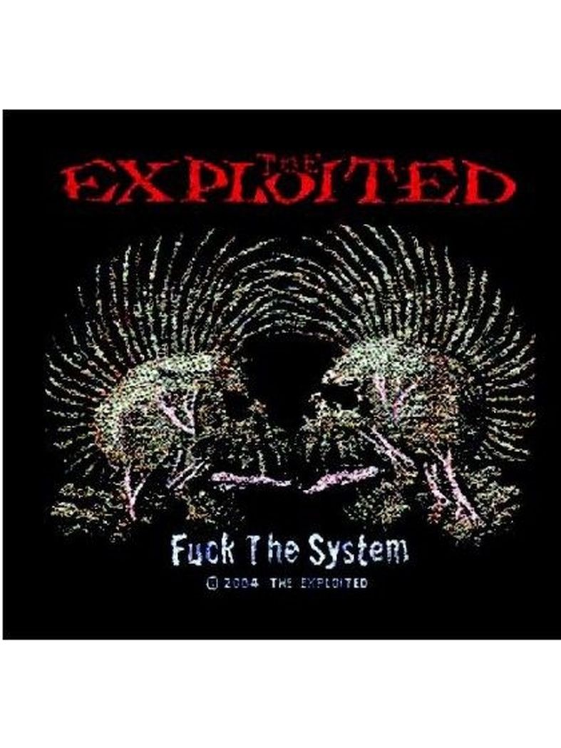 Aufnäher The Exploited Fuck the System