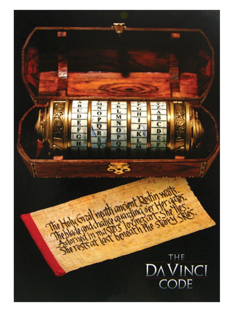 3 The Da Vinci Code Postkarten
