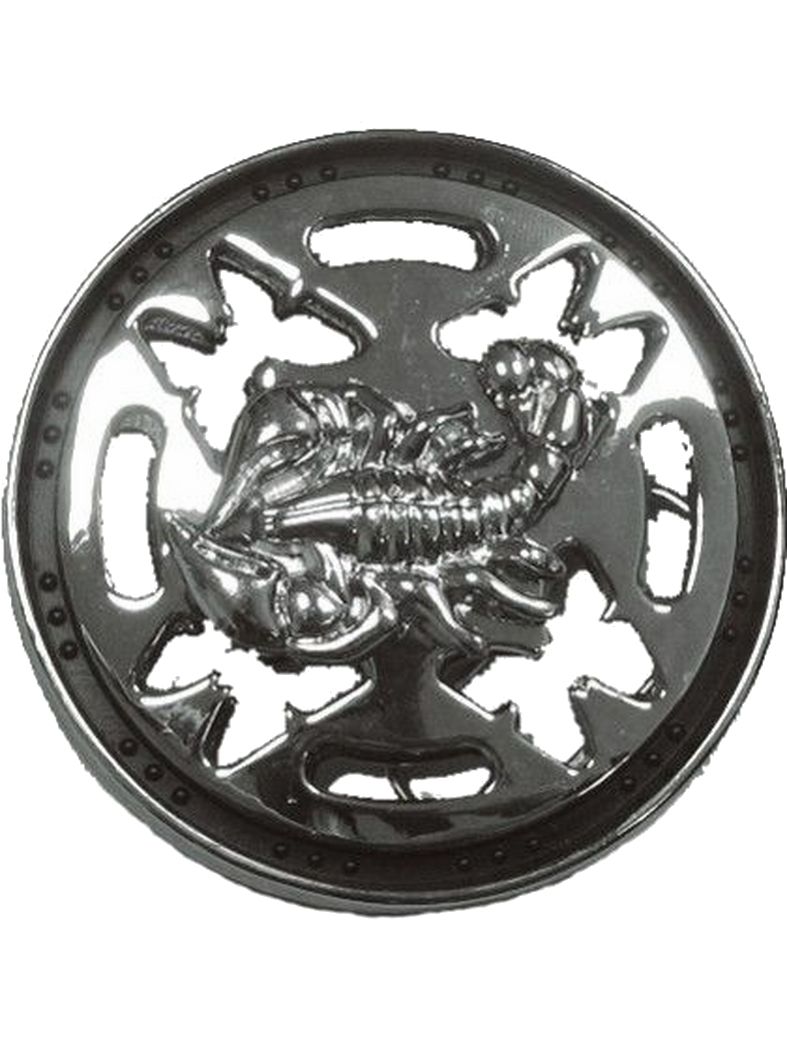 Rotierende Gürtelschnalle Skorpion Schmetterlinge