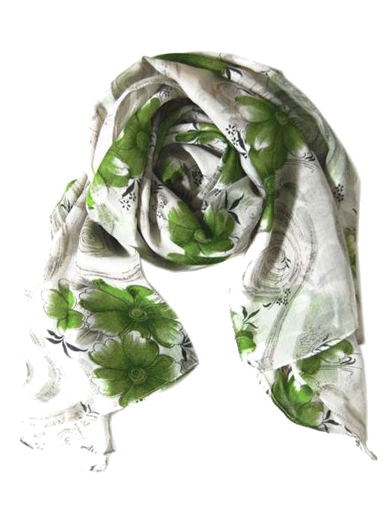 Polyester Tuch Multicolor Blumen