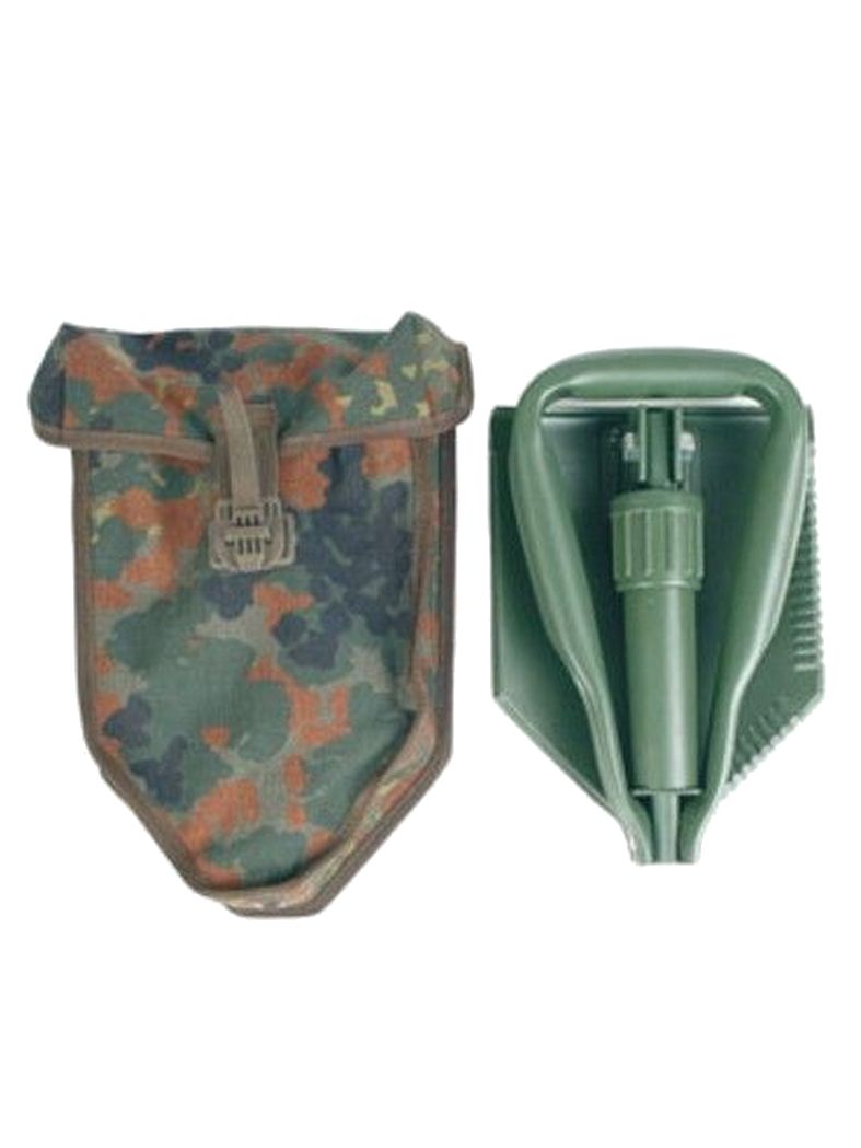 Bundeswehr Dreifachspaten mit Tasche gebraucht