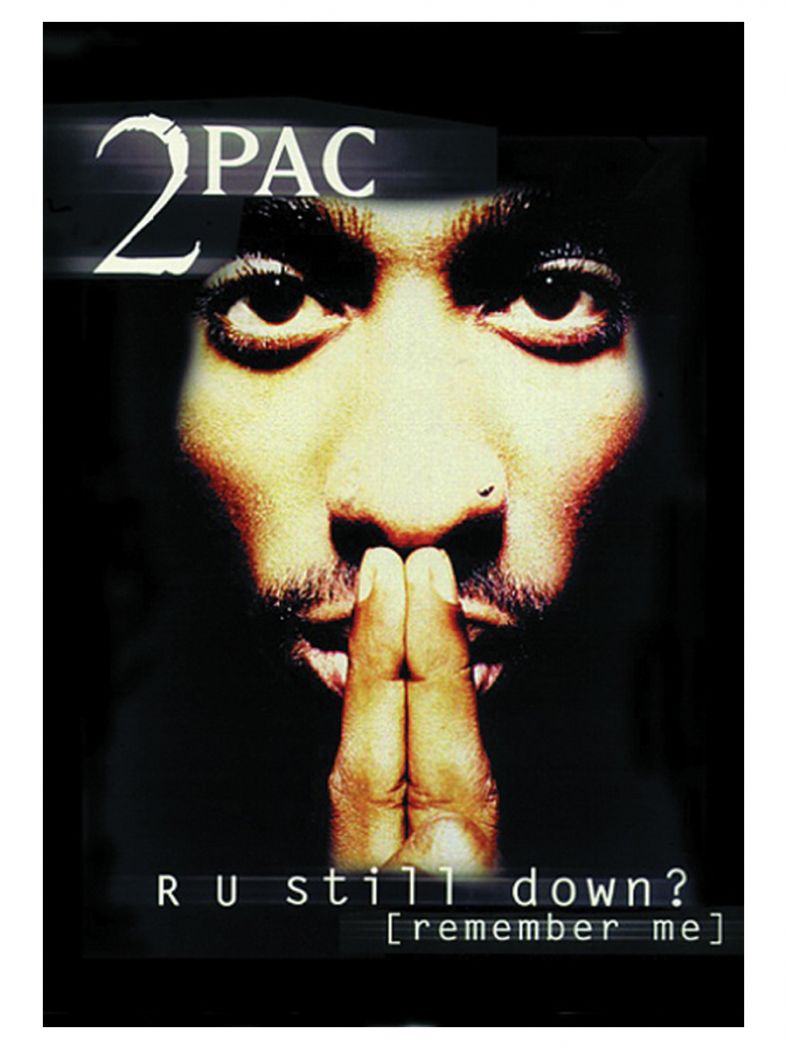 2 Pac Poster Fahne RU Still down